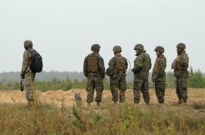 На военной базе в Адажи начинают строительство новой казармы