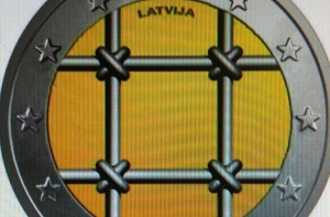 В соцсетях представили «новую монету» от Банка Латвии