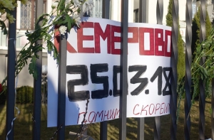 МЧС отчиталось о работе пожарных в Кемерове