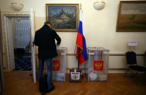Явка на президентских выборах в РФ превысила 50%