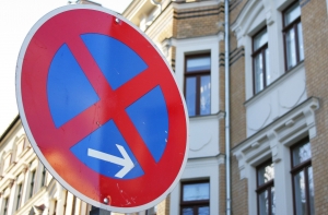 В Риге ограничено движение по улице Аудею