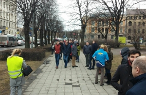 Учения идут: коллектив Mix Media Group экстренно эвакуировался