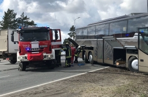 В Риге столкнулись автобус и фура: есть погибшие