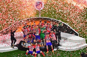 «Атлетико» в третий раз стал победителем Лиги Европы