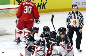 Сборная России уступила канадцам и покидает ЧМ по хоккею