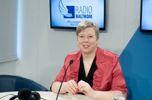 На радио Baltkom - глава компании Gaso Илзе Петерсоне-Годмане