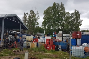 Пожар на свалке в Олайне локализован