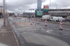 У Stockmann прорвало водопровод, ограничено движение