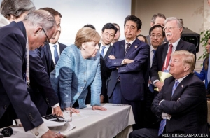 Трамп прокомментировал «плохую фотографию» с саммита G7‍