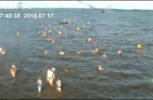 ВИДЕО: полицейские спасли в Межапарке тонущего ребенка