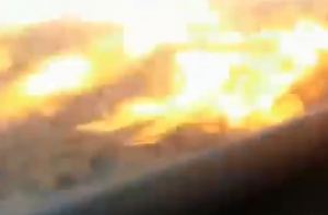 В ЮАР пассажир разбившегося лайнера снял на видео момент падения