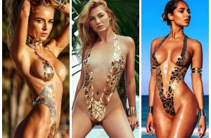 Новый тренд: изолента вместо купальника