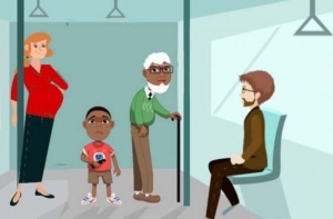 Кому из этих людей вы уступите место? Поверьте, этот выбор скажет многое о вас