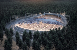 Рижская дума возьмет кредит в 41 млн евро на реконструкцию эстрады в Межапарке