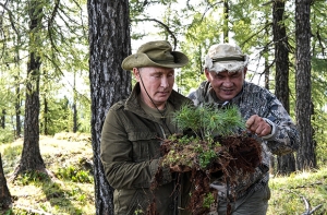 Опубликованы фотографии с отдыха Путина в горах