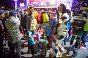 «Ночной заезд» в Риге собрал 5000 участников