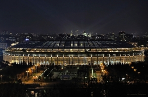 На стадионе «Лужники» нашли неразорвавшуюся военную бомбу