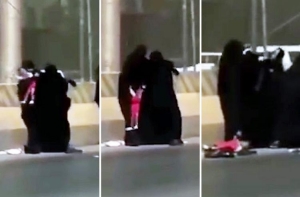 Видео драки арабских женщин с ребенком на руках стало вирусным