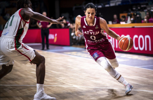 Латвийские баскетболистки уступили сборной Сенегала в матче ЧМ
