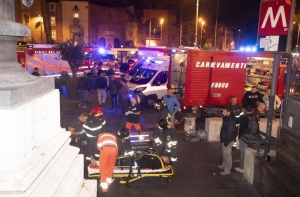 При обрушении эскалатора в римском метро пострадали 30 фанатов ЦСКА