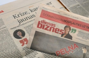 Dienas Bizness грозит большой штраф за траты на предвыборную агитацию