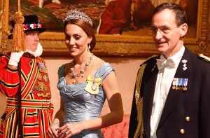 Кейт Миддлтон появилась на публике в тиаре принцессы Дианы