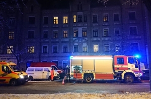 Во время особо опасного пожара в Риге погиб человек