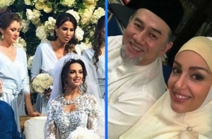 Об этой свадьбе говорит весь мир: 25-летняя россиянка вышла замуж за 49-летнего короля Малайзии