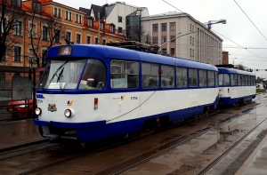 Rigas satiksme выставит на аукцион старые трамваи