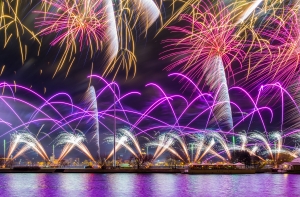 Во время салюта к столетию на набережной выключат фонари