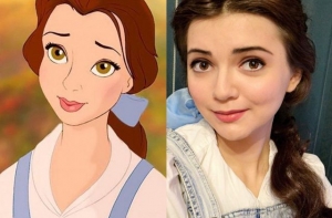 Российская модель может скопировать любого персонажа мультфильма