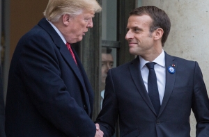 Макрон Трампу: нечестно, что о безопасности Европы заботятся только США