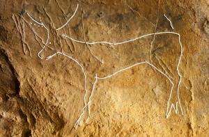 Во Франции ученые нашли наскальные рисунки из Ледникового периода