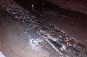 В районе Браса прорвало водопровод: некоторые жители остались без воды