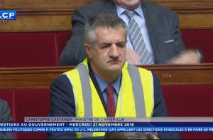 Французский депутат надел желтый жилет и сорвал заседание парламента