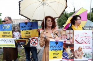 «Путинская Россия - агрессор!» Латвийская активистка поддержала Украину