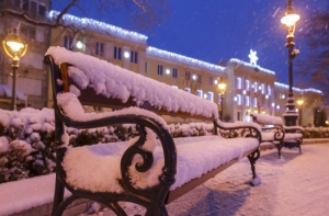 Восток Латвии ночью завалит снегом