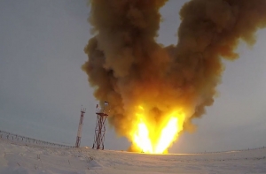 Появилось новое видео испытаний гиперзвукового комплекса «Авангард»