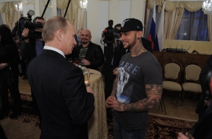 Путин назвал Тимати хорошим расписанным парнем