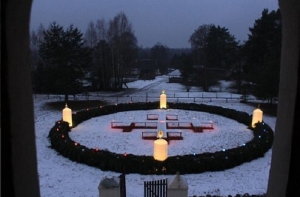 В Скулте создан самый большой адвентский венок