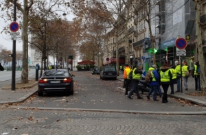 В Париже число задержанных в ходе протестов возросло до 224 человек