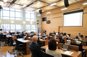 Минюст: законопроект об отставке Рижской думы - некорректен