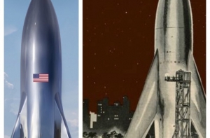 Илон Маск показал как будет выглядеть звездолёт Starship