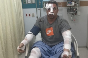 Латвийский тяжелоатлет Виктор Щербатых попал в тяжелую аварию