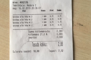 Центр госязыка в шоке: в Латвии уже выбивают чеки на эстонском!