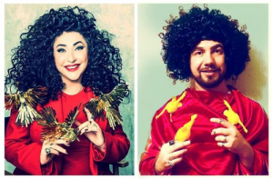 Блогер из России пародирует знаменитостей с помощью подручных средств (27 фото)