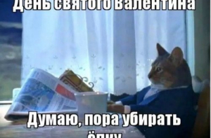 Прикольные картинки про День всех влюбленных (19 фото)