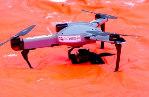 Bezvests.lv провели учения совместно с производителем дронов ATLAS