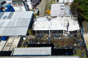 В пожаре на базе бразильского футбольного клуба погибли 10 человек