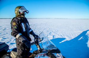 В Финляндии жителей напугал внезапно появившийся посреди озера остров-призрак